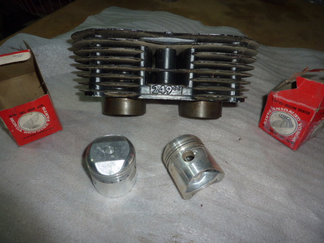 cylindre piston cb 250 - photo 1