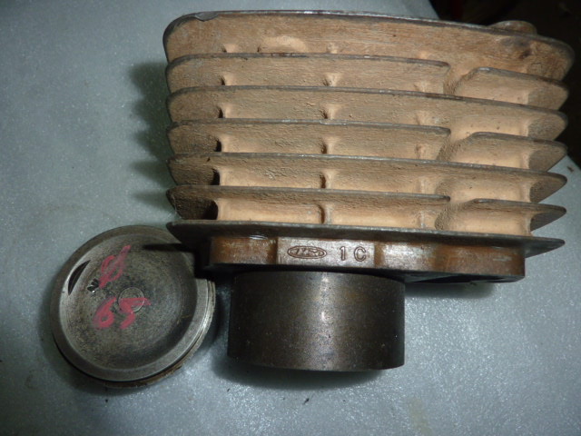 cylindre piston honda 192 cc atc - photo 1