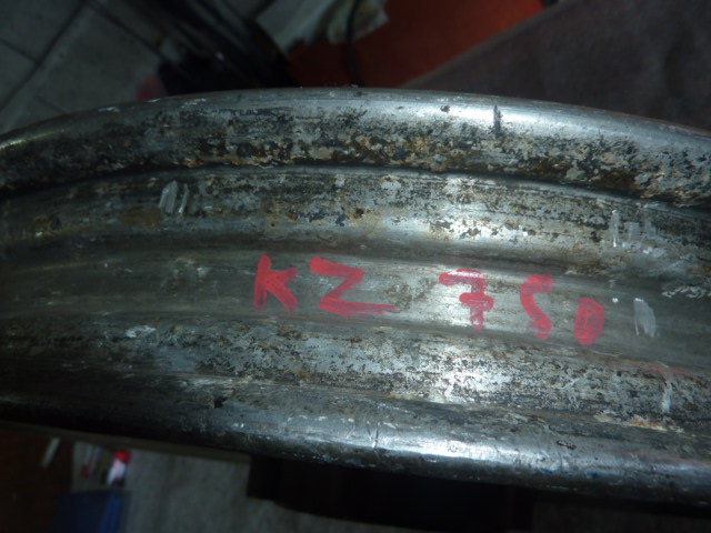 roue avant  750 kz 1981 - photo 3